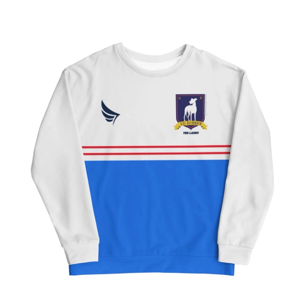TED LASSO A.F.C. RICHMOND CREST CREW NECK SWEATSHIRT - Sz M!!